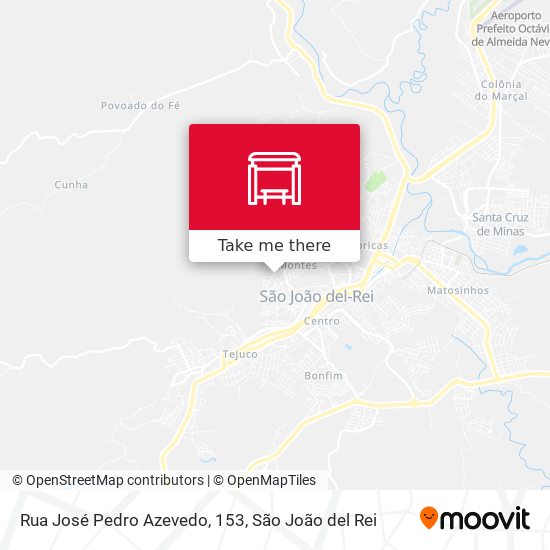 Rua José Pedro Azevedo, 153 map