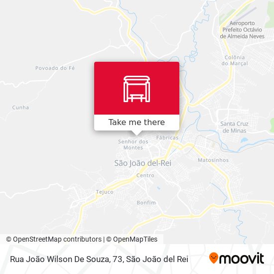 Rua João Wilson De Souza, 73 map