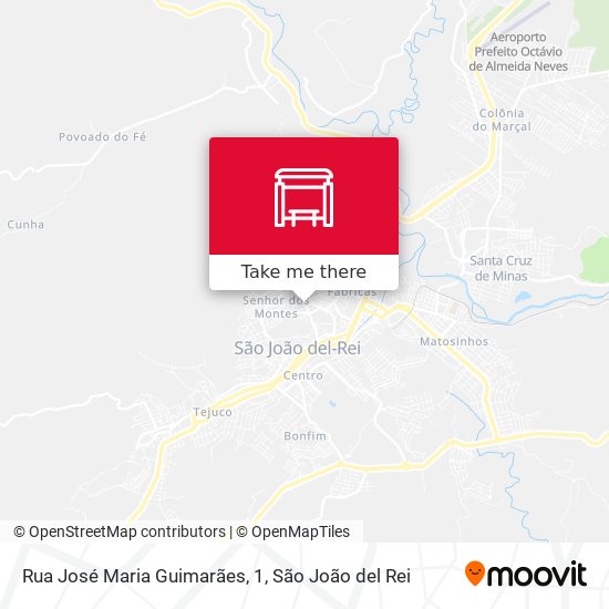 Rua José Maria Guimarães, 1 map