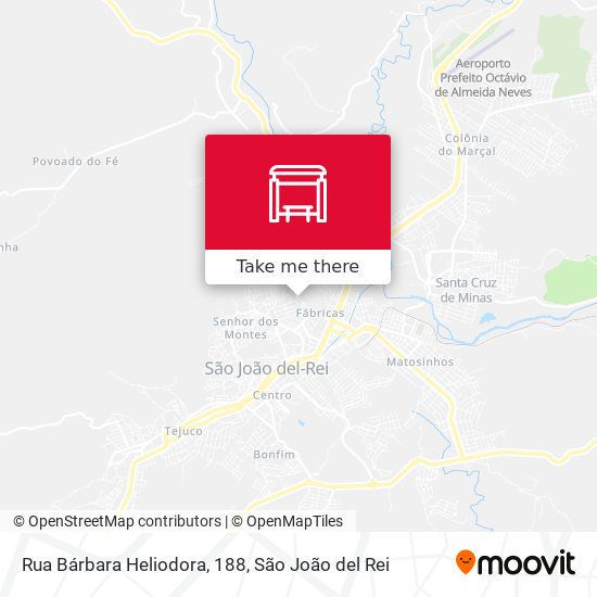 Rua Bárbara Heliodora, 188 map