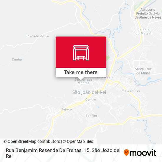 Rua Benjamim Resende De Freitas, 15 map