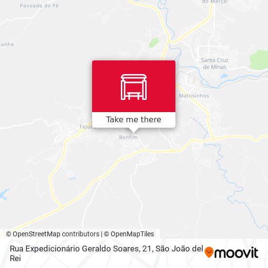 Rua Expedicionário Geraldo Soares, 21 map