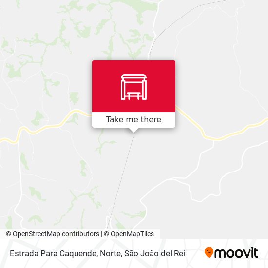 Estrada Para Caquende, Norte map
