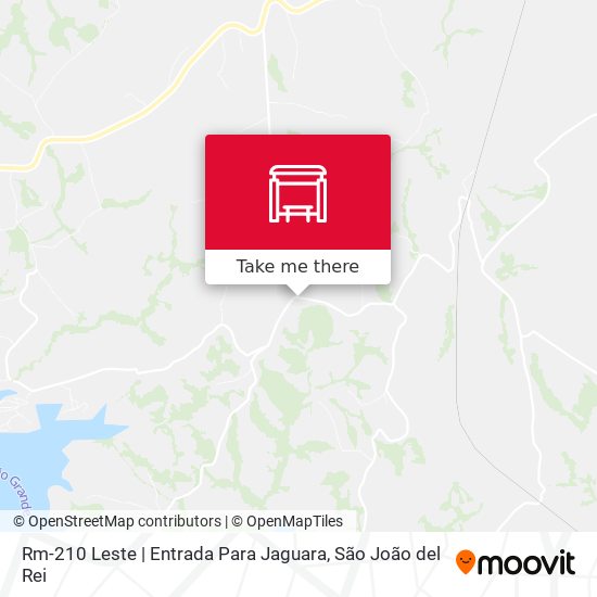 Rm-210 Leste | Entrada Para Jaguara map