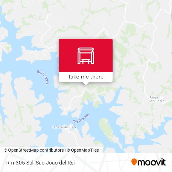 Rm-305 Sul map