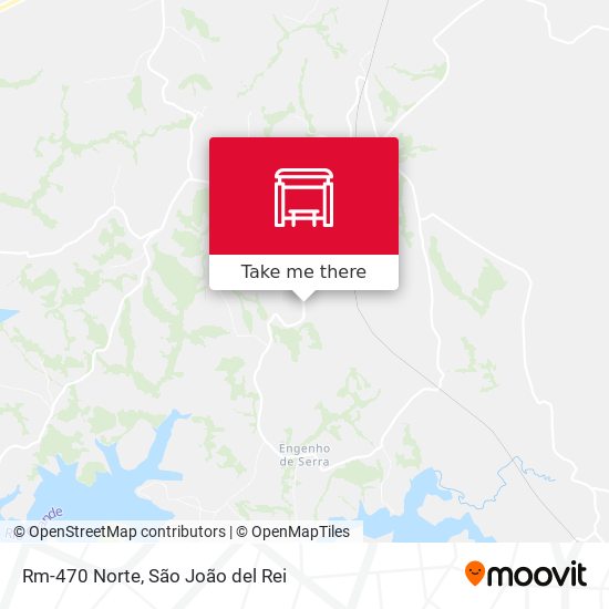 Rm-470 Norte map
