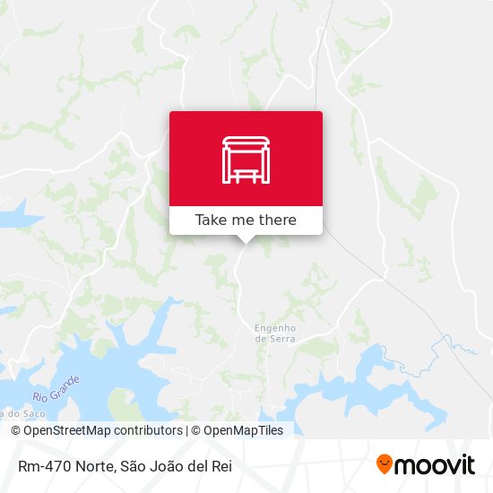 Rm-470 Norte map