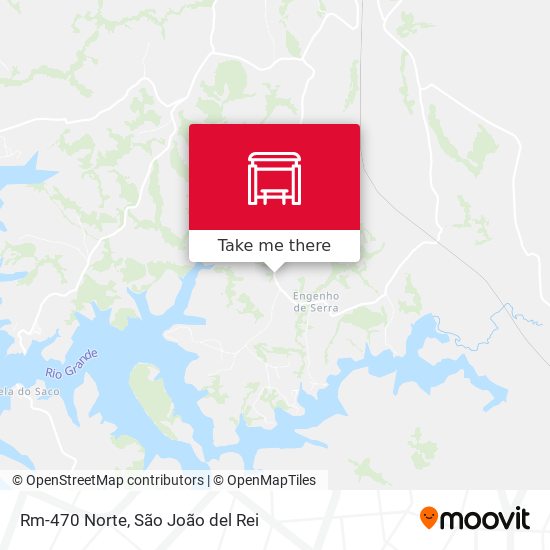 Rm-470 Norte map