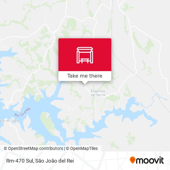 Rm-470 Sul map
