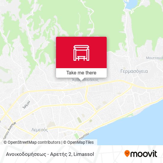 Ανοικοδομήσεως - Αρετής 2 map