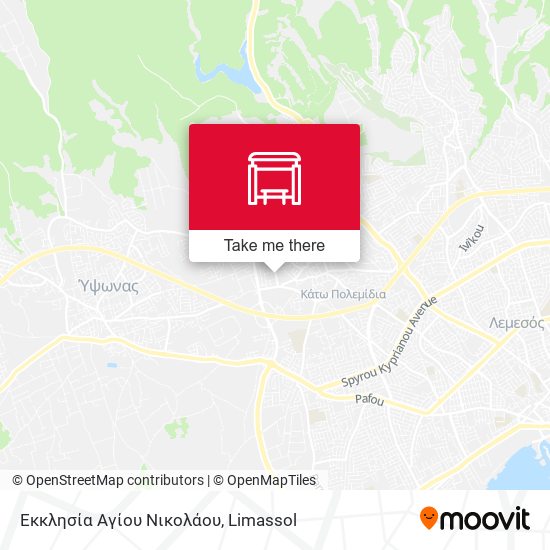 Εκκλησία Αγίου Νικολάου map