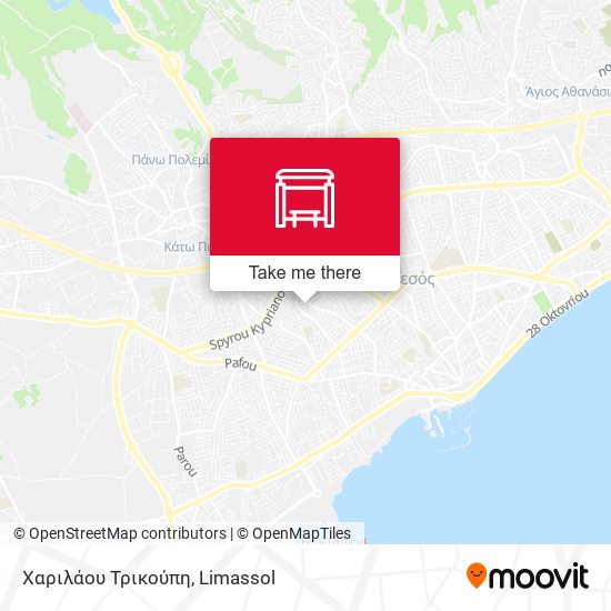 Χαριλάου Τρικούπη map