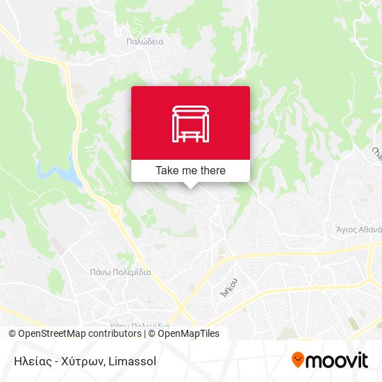 Ηλείας - Χύτρων map