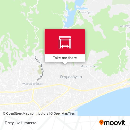 Πατρών map