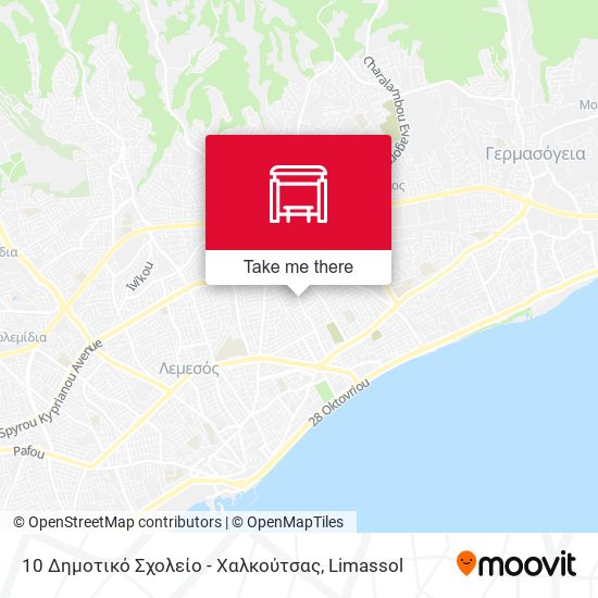 10 Δημοτικό Σχολείο - Χαλκούτσας map