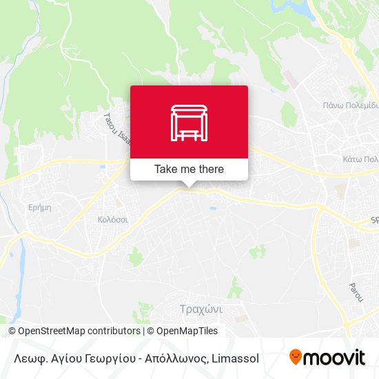 Λεωφ. Αγίου Γεωργίου - Απόλλωνος map