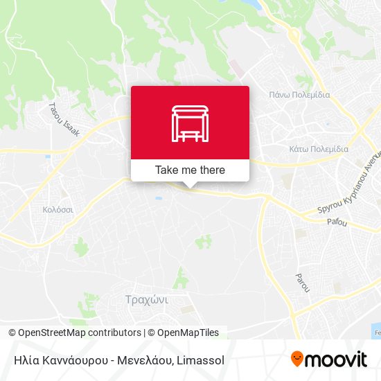 Ηλία Καννάουρου - Μενελάου map