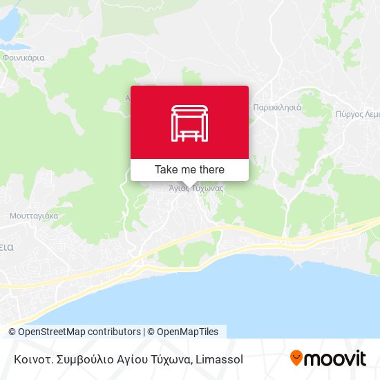 Κοινοτ. Συμβούλιο Αγίου Τύχωνα map
