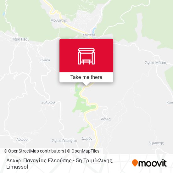 Λεωφ. Παναγίας Ελεούσης - 5η Τριμίκλινης map