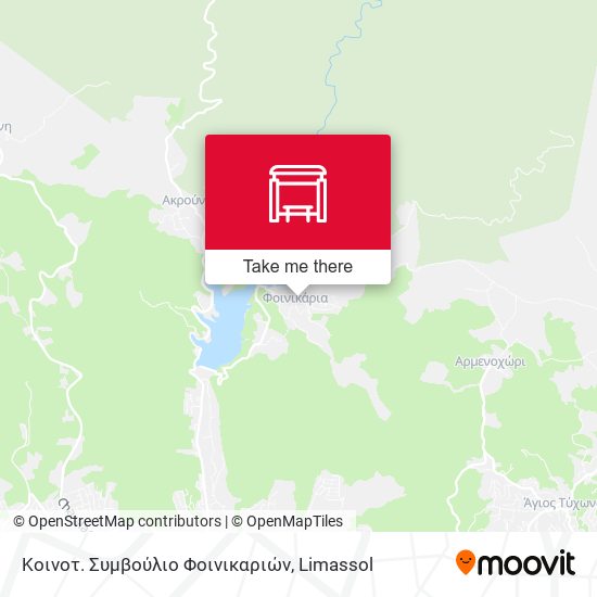 Κοινοτ. Συμβούλιο Φοινικαριών map