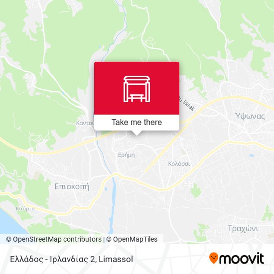 Ελλάδος - Ιρλανδίας 2 map