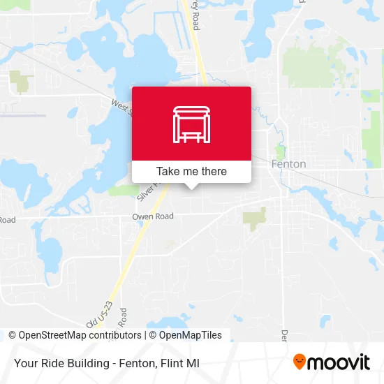 Your Ride Building - Fenton map