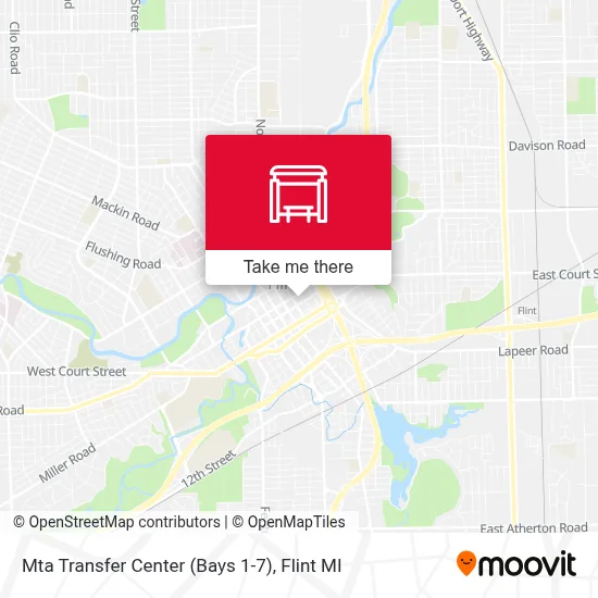 Mta Transfer Center (Bays 1-7) map