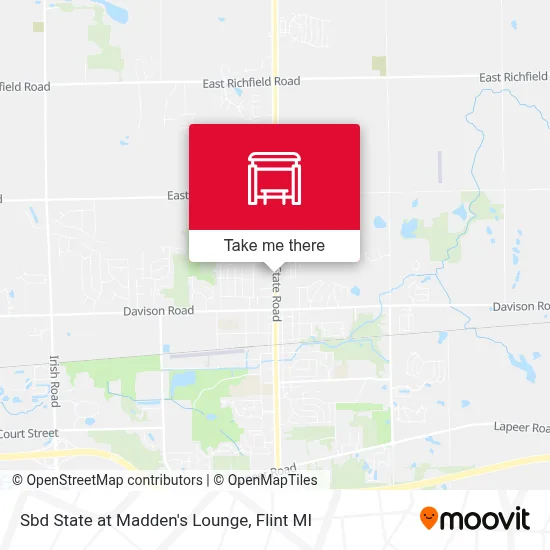 Sbd State at Madden's Lounge map