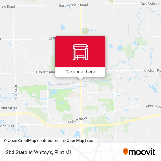 Sbd State at Whitey's map