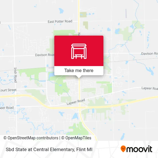 Sbd State at Central Elementary map