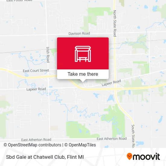 Sbd Gale at Chatwell Club map