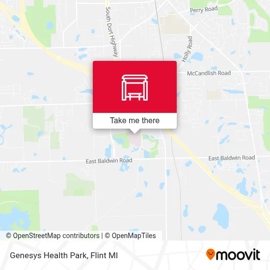 Genesys Health Park map