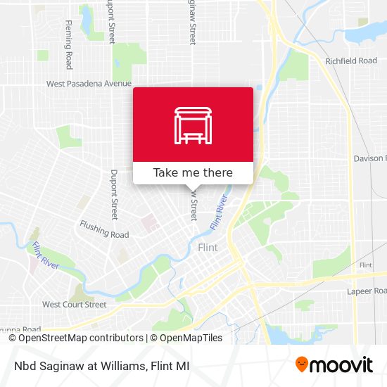 Nbd Saginaw at Williams map
