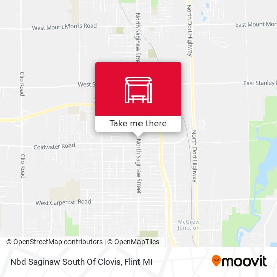 Nbd Saginaw South Of Clovis map