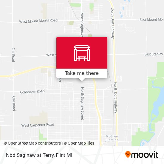 Mapa de Nbd Saginaw at Terry