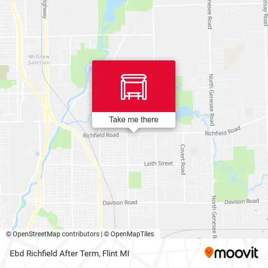 Mapa de Ebd Richfield After Term