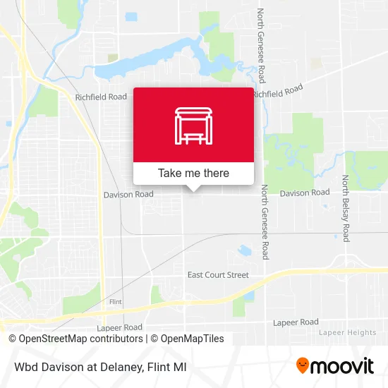 Wbd Davison at Delaney map