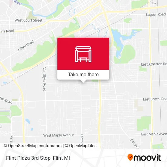 Mapa de Flint Plaza 3rd Stop