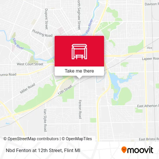 Nbd Fenton at 12th Street map