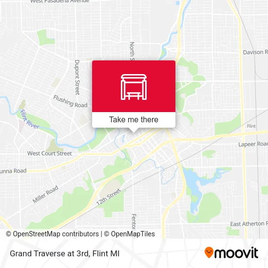 Mapa de Grand Traverse at 3rd
