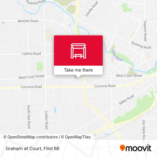 Graham at Court map