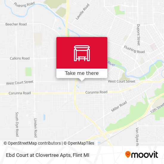 Mapa de Ebd Court at Clovertree Apts