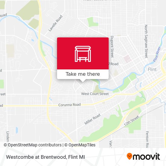 Westcombe at Brentwood map