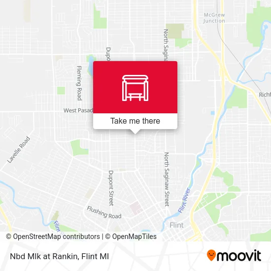 Mapa de Nbd Mlk at Rankin