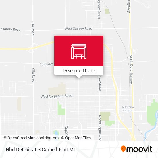 Nbd Detroit at S Cornell map