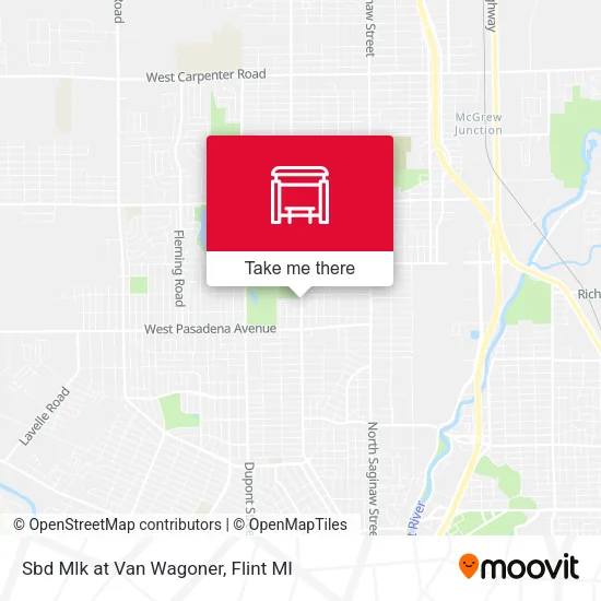 Mapa de Sbd Mlk at Van Wagoner
