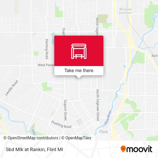 Mapa de Sbd Mlk at Rankin