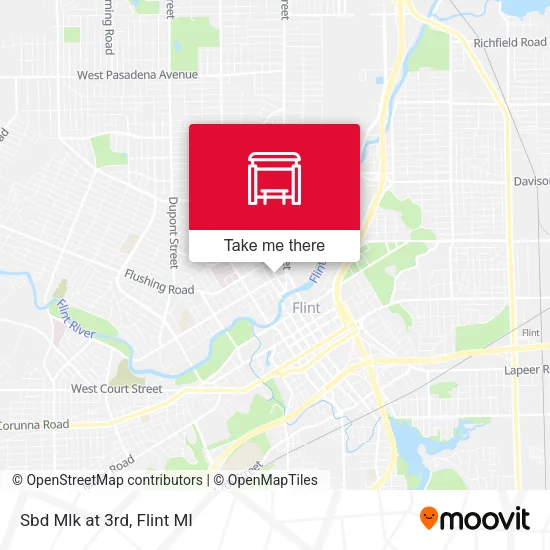 Mapa de Sbd Mlk at 3rd