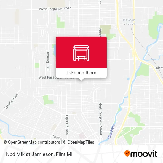 Mapa de Nbd Mlk at Jamieson