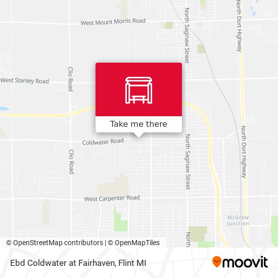 Mapa de Ebd Coldwater at Fairhaven